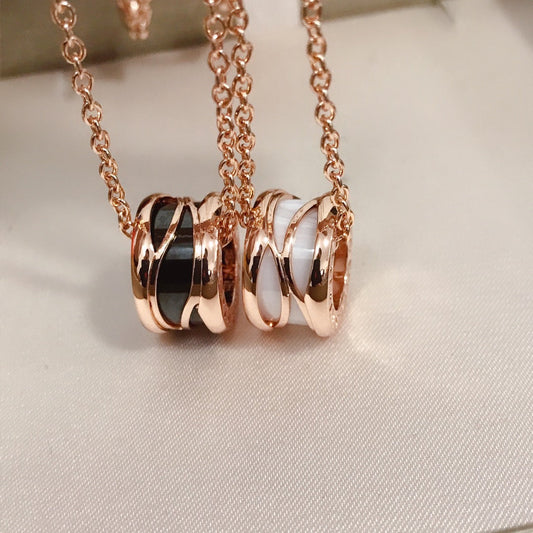[Star Jewelry]ZERO 1 FOUR BAND PINK GOLD CERAMIC