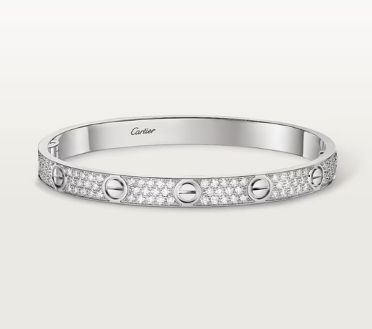 [Star Jewelry]NEW-LOVE-6.1MM-Width Diamond-Studded Bracelet